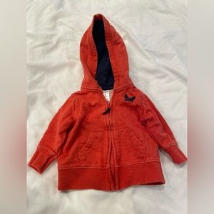 Carters Baby Boy Crab Hoodie, 3 months